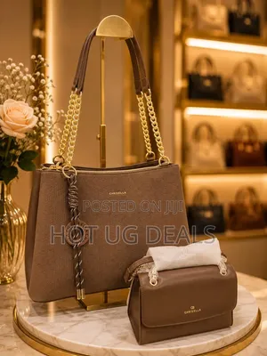 Chrisbella Chain Tote Bag Set - Multicolor