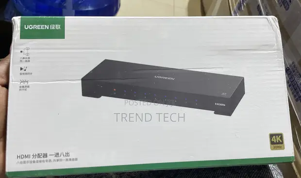 Ugreen 1x8 HDMI Splitter (Model 40203) - 1