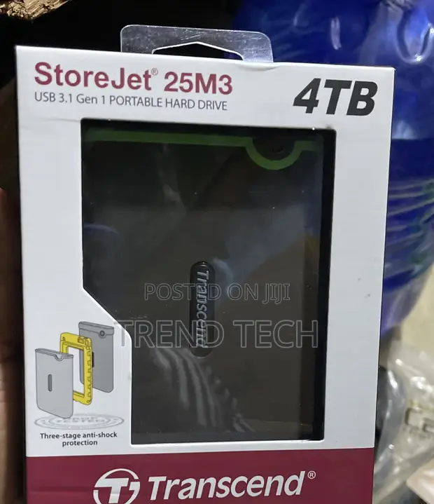 Transcend 4TB External HDD - 1