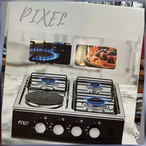 Pixel Tabletop Cooker - 3 Gas Burners + 1 Electric Hot Plate