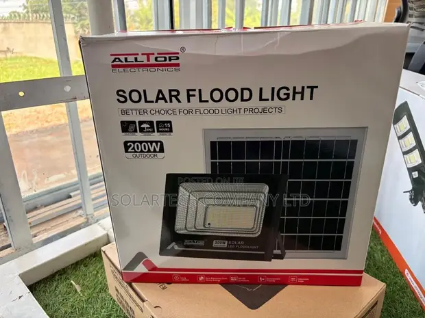200W ALLTOP IP67 Waterproof Solar LED Flood Light - 1