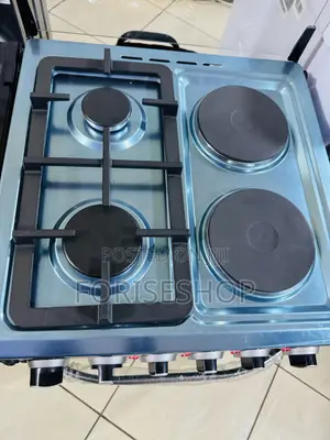 Roch 2 Gas 2 Electric Plate Cooker with Electric Oven (50x50cm)
