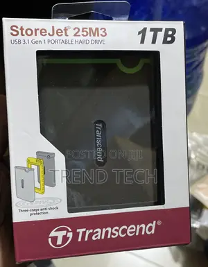1TB Transcend External HDD