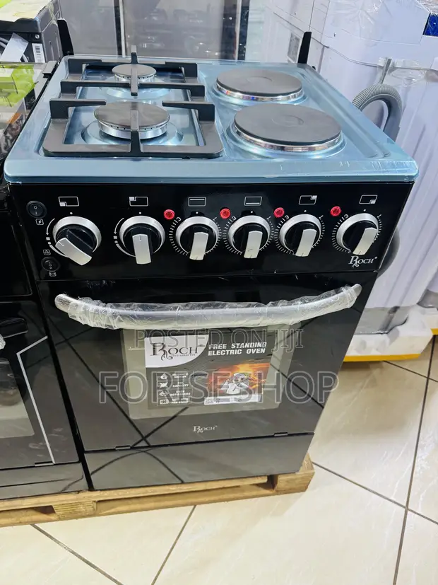 Roch 4-Burner Cooker with Electric Oven - 1