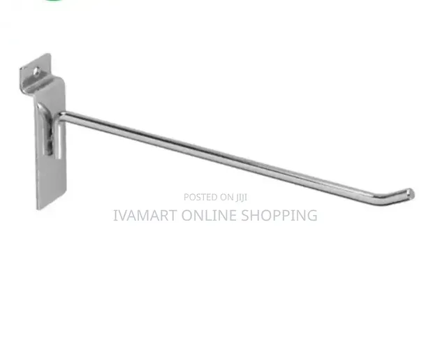 10-Inch Wall Display Hooks (Metal) - 1
