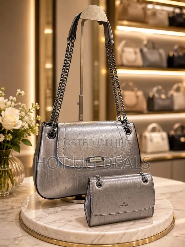 Chrisbella 2-Piece Shoulder Bag & Crossbody Wallet Set - 1