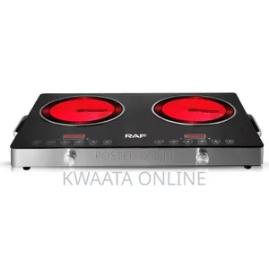 RAF Double Burner 7000W Electric Infrared Cooker R8050