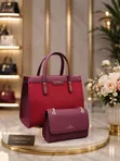 Chrisbella Elegance Women's Fashion Tote with Crossbody Bag - Multicolor - 2