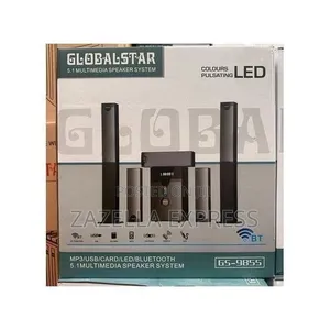 Global Star 5.1CH Home Theater Sound System with Woofer