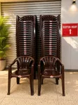 Brand New Armrest Plastic Chairs - 1