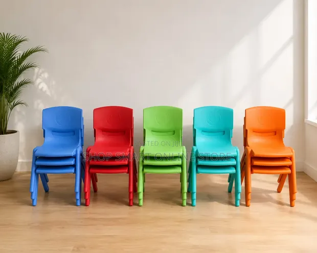 Brand New Heavy Duty Plastic Kids Chairs - 1
