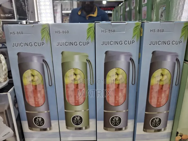 USB Rechargeable Juicer Cup Blender Bottle - 1