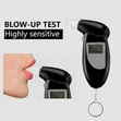 Digital Breath Alcohol Tester with 5 Mouthpieces - 2