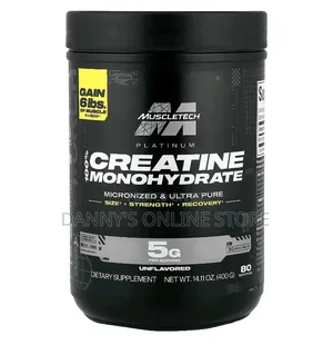 Muscletech Platinum 100% Creatine Monohydrate, 400g