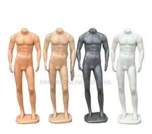 Male Headless Mannequin with Stand