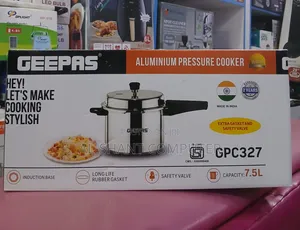 Geepas 7.5L Aluminium Pressure Cooker