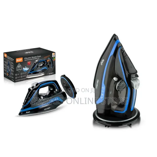 RAF Electric Steam Iron with Self-Cleaning Vertical Steaming - 1