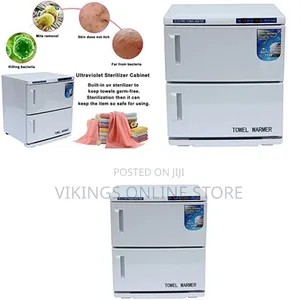 32L 2-in-1 Towel Warmer & UV Sterilizer - White