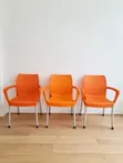 World Industries Plastic Garden Chairs with Armrests (Brand New) - 1
