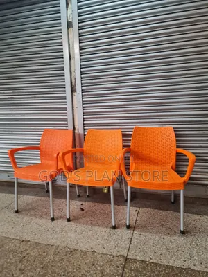Orange Garden Home Plastic Chairs