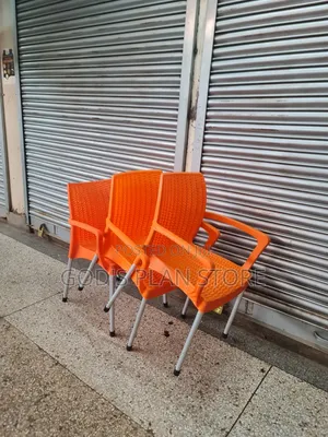 Amalfi Steel Legs Plastic Dining Chairs (Brand New)