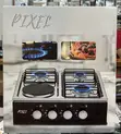 Pixel 3 Gas Burner + 1 Electric Hot Plate Cooker - 1