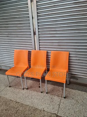 Patio Stackable Plastic Chairs (Brand New)