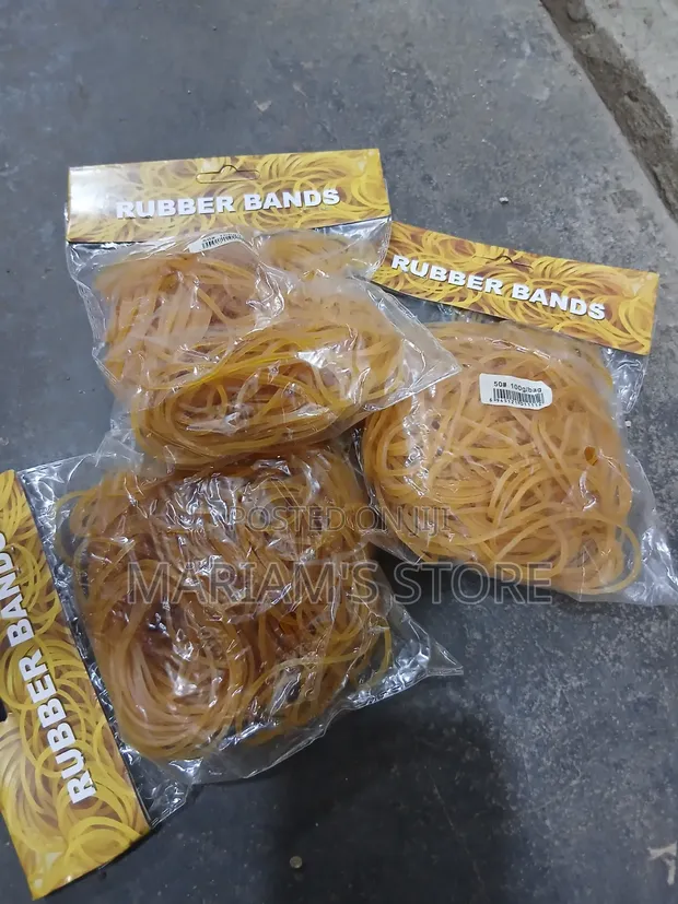 Yellow Rubber Bands - 1