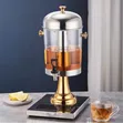 8L Non-Electric Stainless Steel Juice Dispenser - Silver - 1