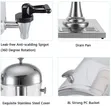 8L Non-Electric Stainless Steel Juice Dispenser - Silver - 4