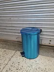 20L Stainless Steel Step-On Dust Bin - 1