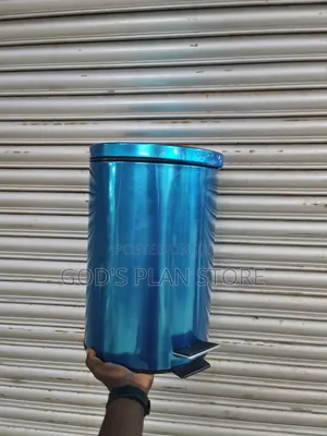 30L Stainless Steel Step-On Dust Bin
