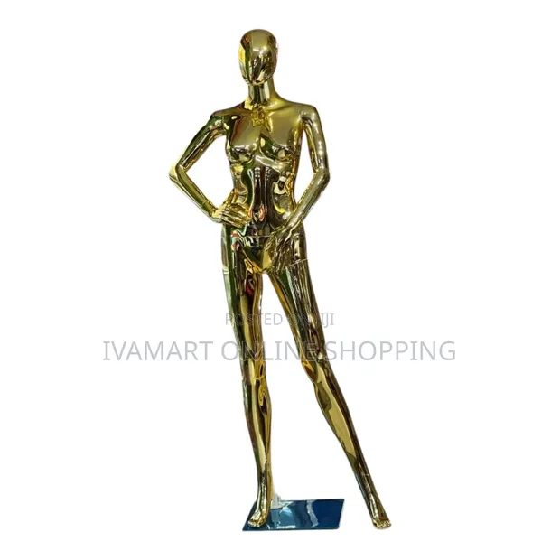 Luxury Full Body Female Mannequins - Gold/Silver - 1