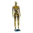 Luxury Full Body Female Mannequins - Gold/Silver - 3