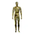 Luxury Full Body Male Mannequin - Gold/Silver - 2
