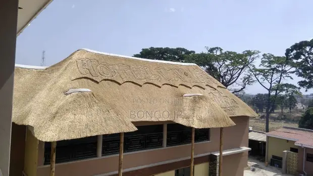 Grass Thatched Restaurant - V-Shape Design - 1