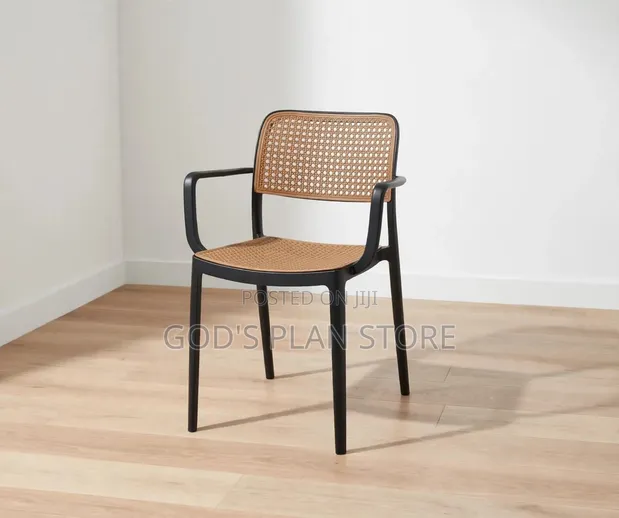 Emperor Dining Mesh Seat Plastic Chairs - 1