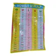 Kids Educational Waterproof Charts - Body Parts, Animals, Vowels - 3