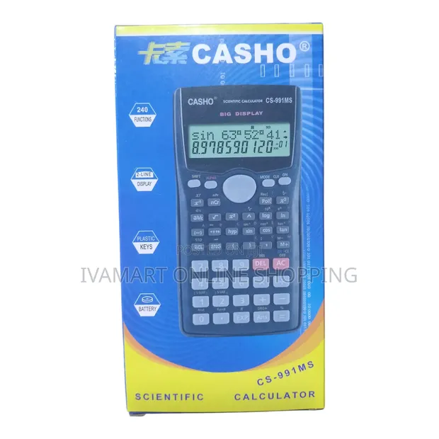 Casio & CRSIIO Scientific Calculators - 1