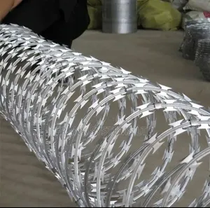 Galvanized Razor Wire Fence - 7m