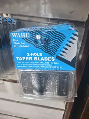 Wahl Replacement Cutting Blades - 2 Hole Taper