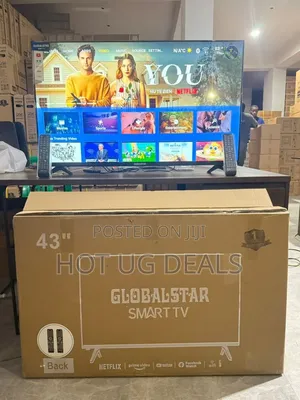 Globalstar 43-Inch Frameless Smart Android TV