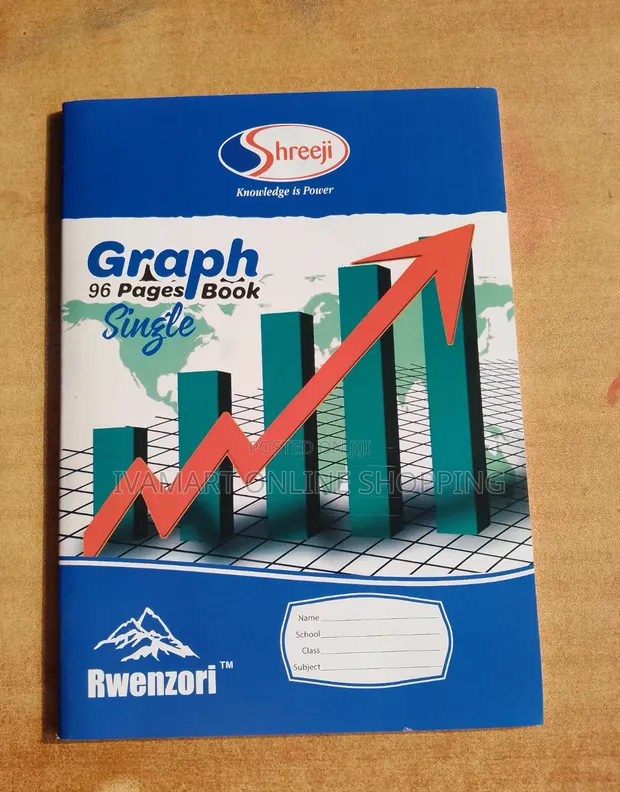 96 Pages A4 Graph Books - Various Brands - 1