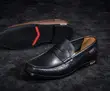Original Men's Louis Vuitton Leather Penny Loafers - 1