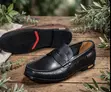 Original Men's Louis Vuitton Leather Penny Loafers - 2