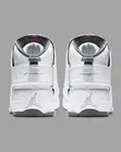 Original Grey/White Air Jordan 19 Retro OG "Flint" Sneakers - 2
