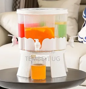 360° Rotating 4-in-1 Juice & Beverage Dispenser