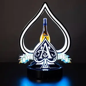 Ace of Spades LED VIP Bottle Presenter Stand