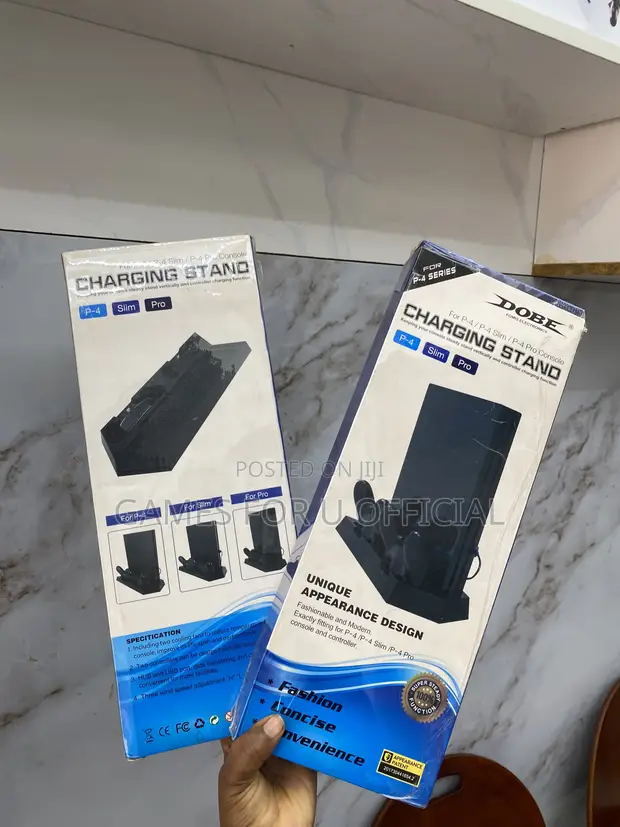 PS4 Charge Cooling Stand - 1