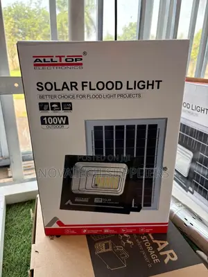 Brand New ALLTOP 100W Solar Security Flood Light